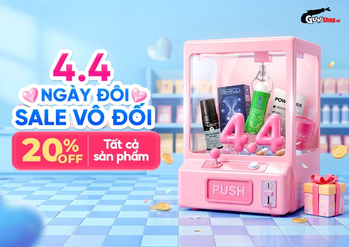 NGÀY ĐÔI 4.4 - GIẢM 20% TẤT CẢ SẢN PHẨM