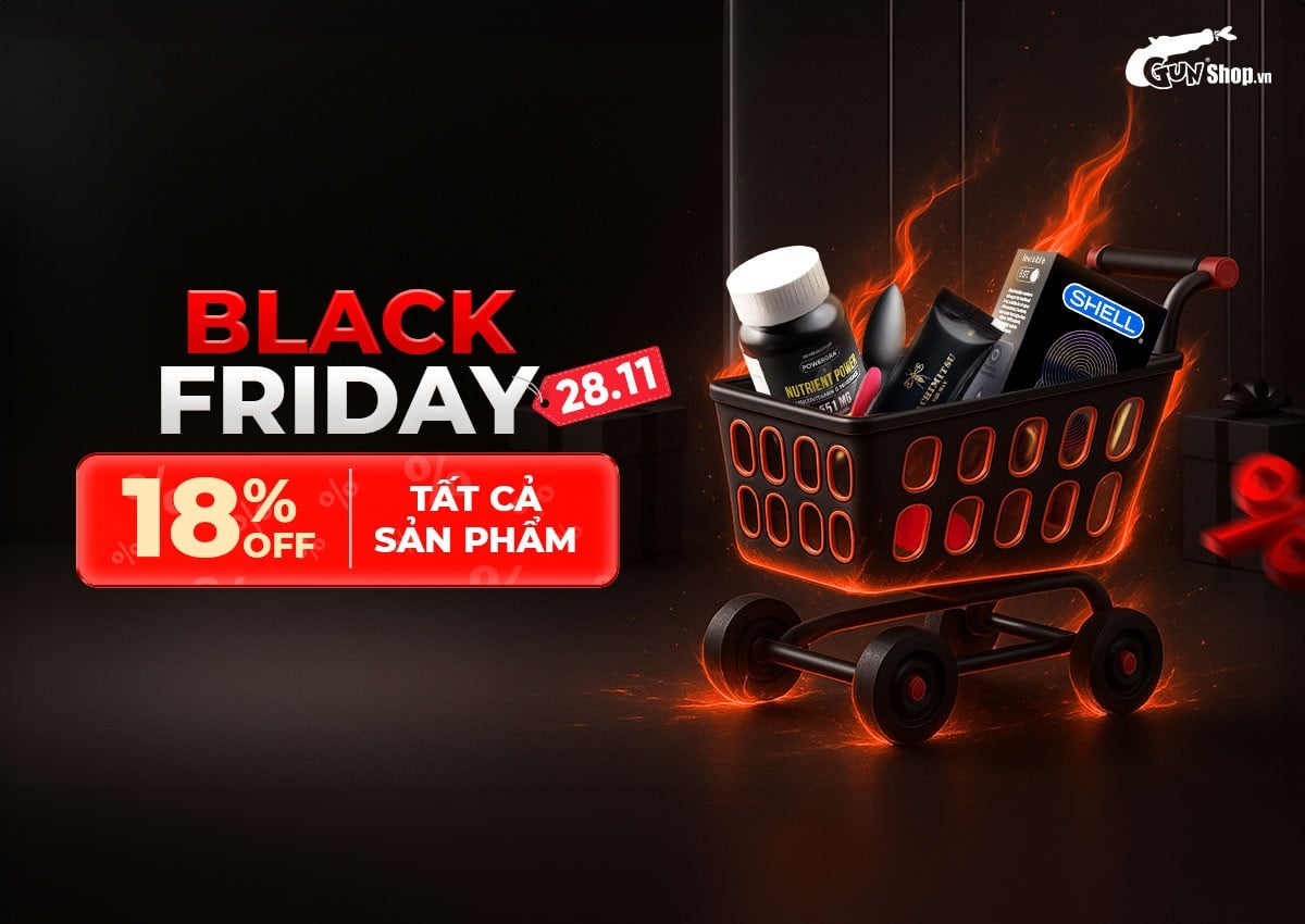 Đón chờ 28.11 siêu sale Black Friday - Giảm 18% toàn bộ sản phẩm