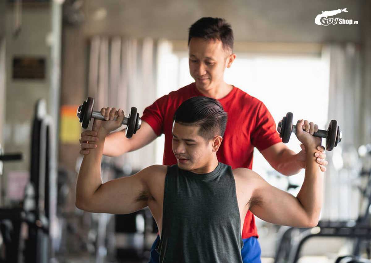 Tập gym có bị yếu sinh lý không?