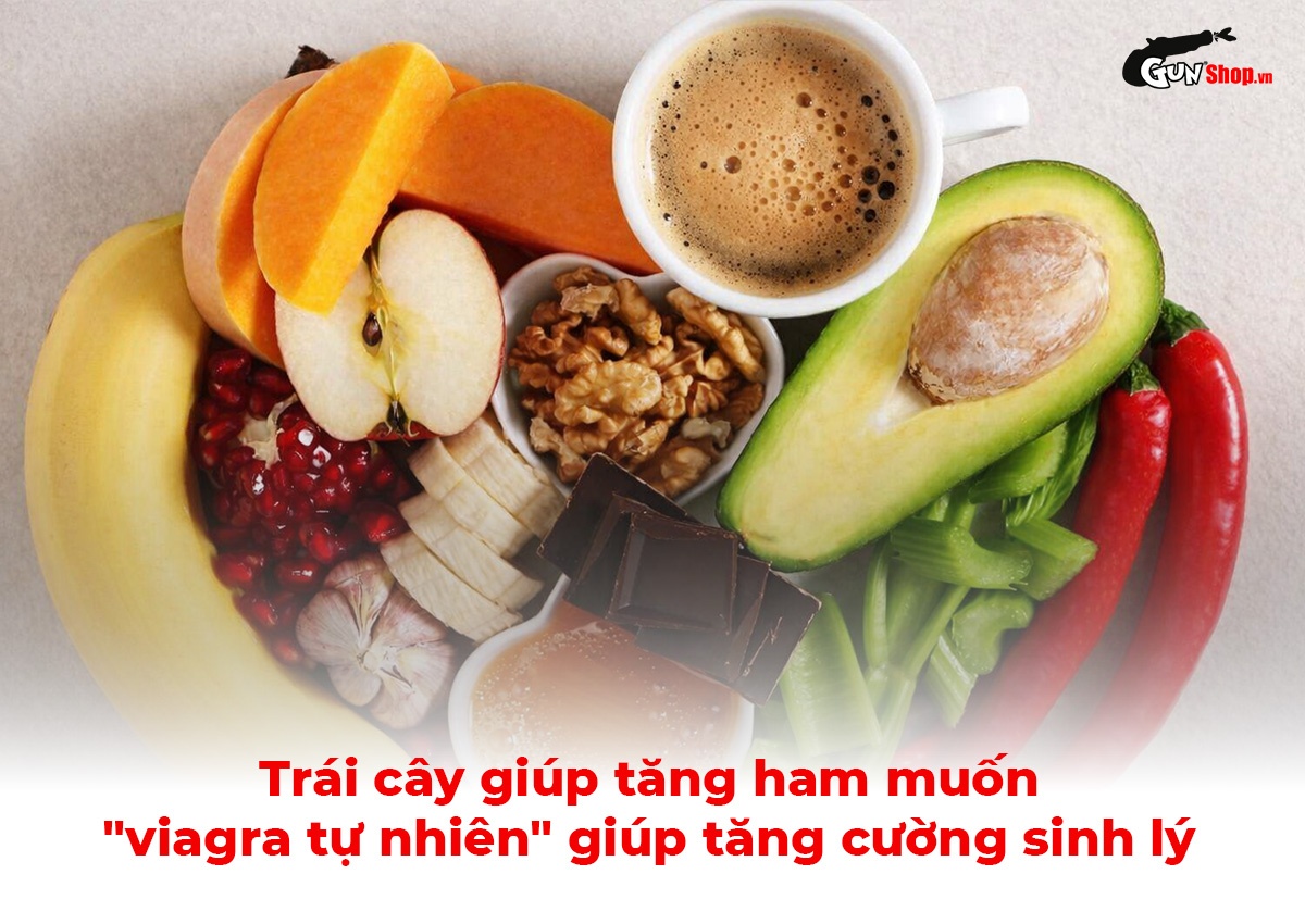 Trái cây giúp tăng ham muốn tự nhiên