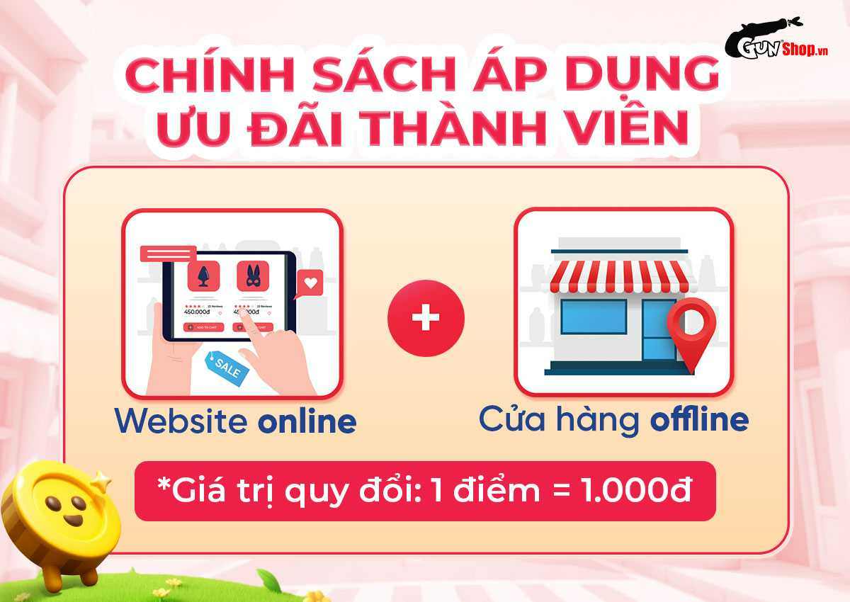 Ưu đãi hấp dẫn khi mua sắm trực tiếp tại cửa hàng Gunshop