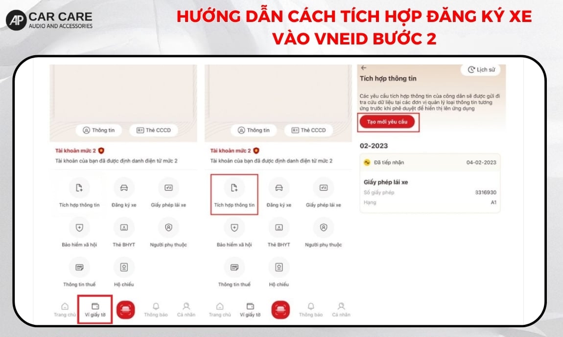 Bước 2 để đăng kiểm xe ô tô
