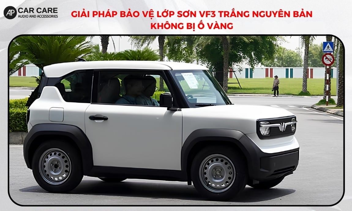 Giải pháp bảo vệ lớp sơn VF3 trắng nguyên bản không bị ố vàng
