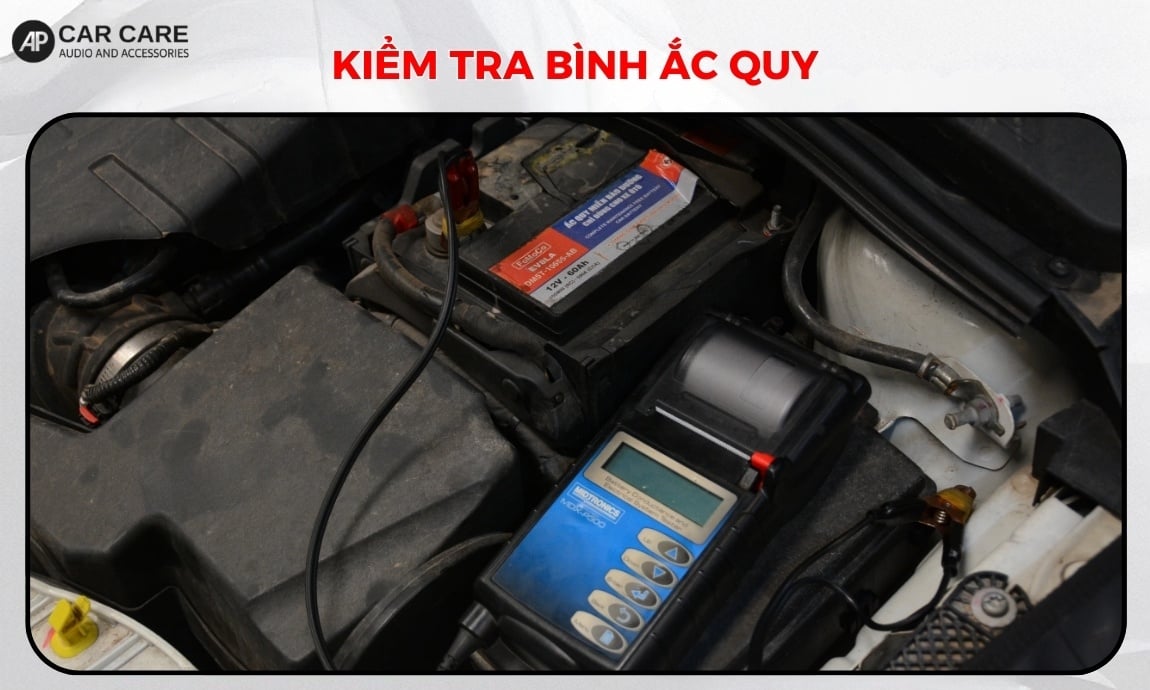 Kiểm tra bình ắc quy