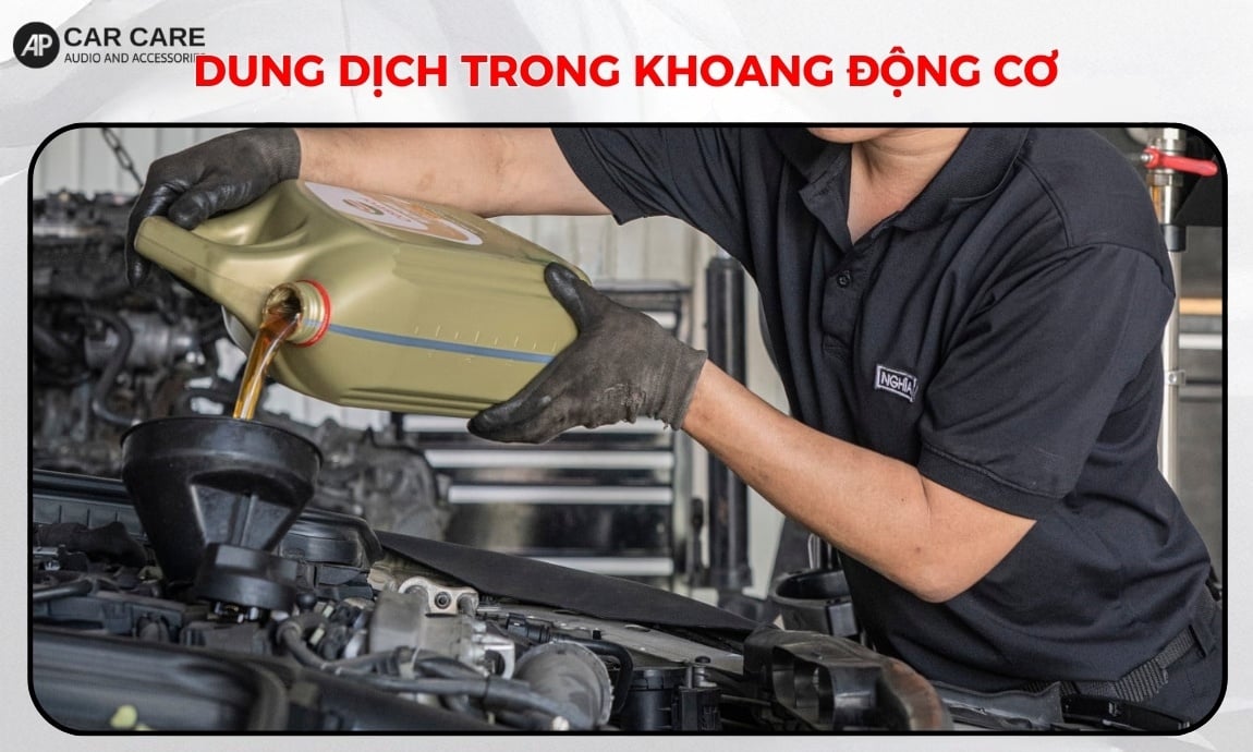 Dung dịch trong khoang động cơ