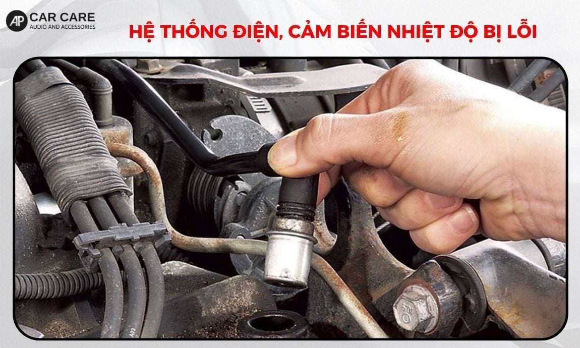 Hệ thống điện, cảm biến nhiệt độ bị lỗi