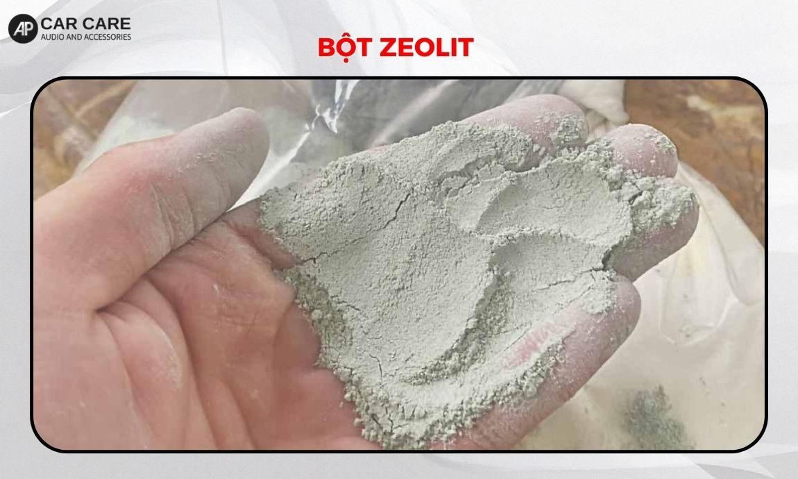 Bột Zeolit hấp thụ độc tố