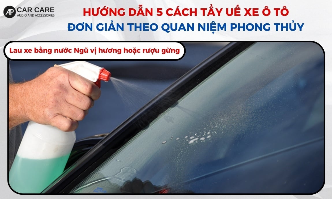 Lau xe bằng nước ngũ vị hương hoặc rượu gừng