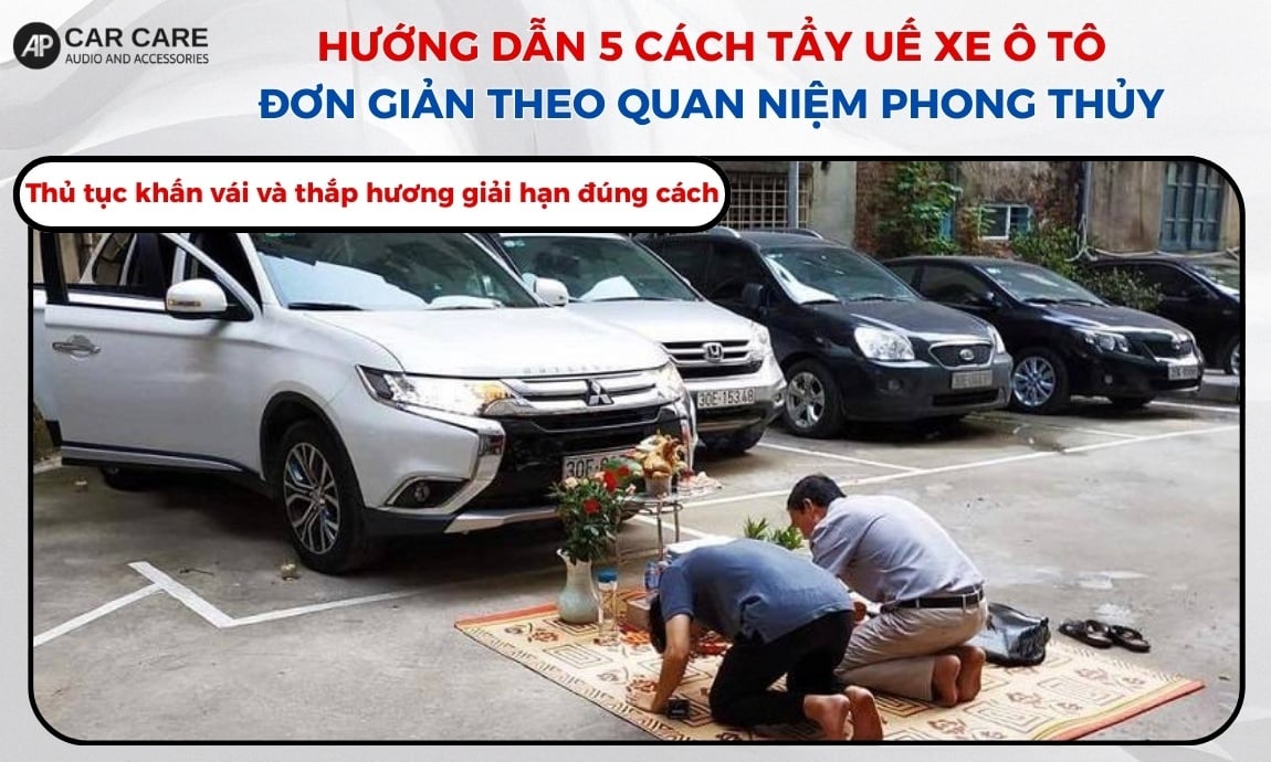 Thủ tục khấn vái và thắp hương giải hạn đúng cách