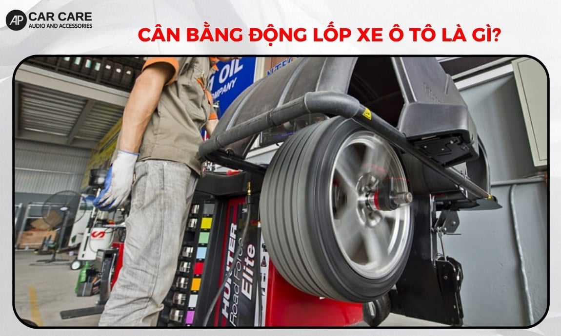 cân bằng động bánh xe để làm gì