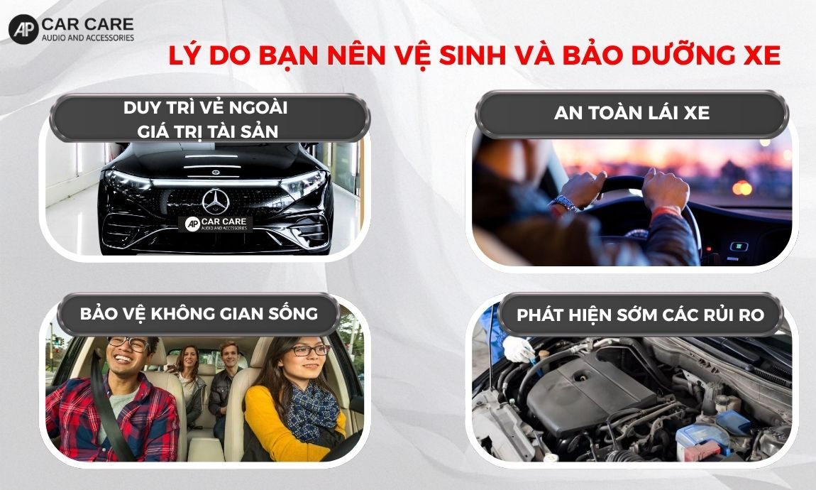 Lý do bạn nên vệ sinh và bảo dưỡng xe thường xuyên