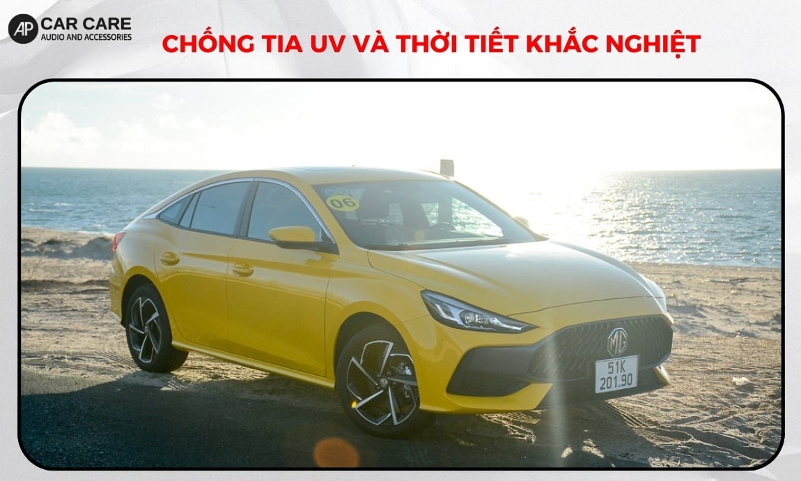 Chống tia UV và thời tiết khắc nghiệt