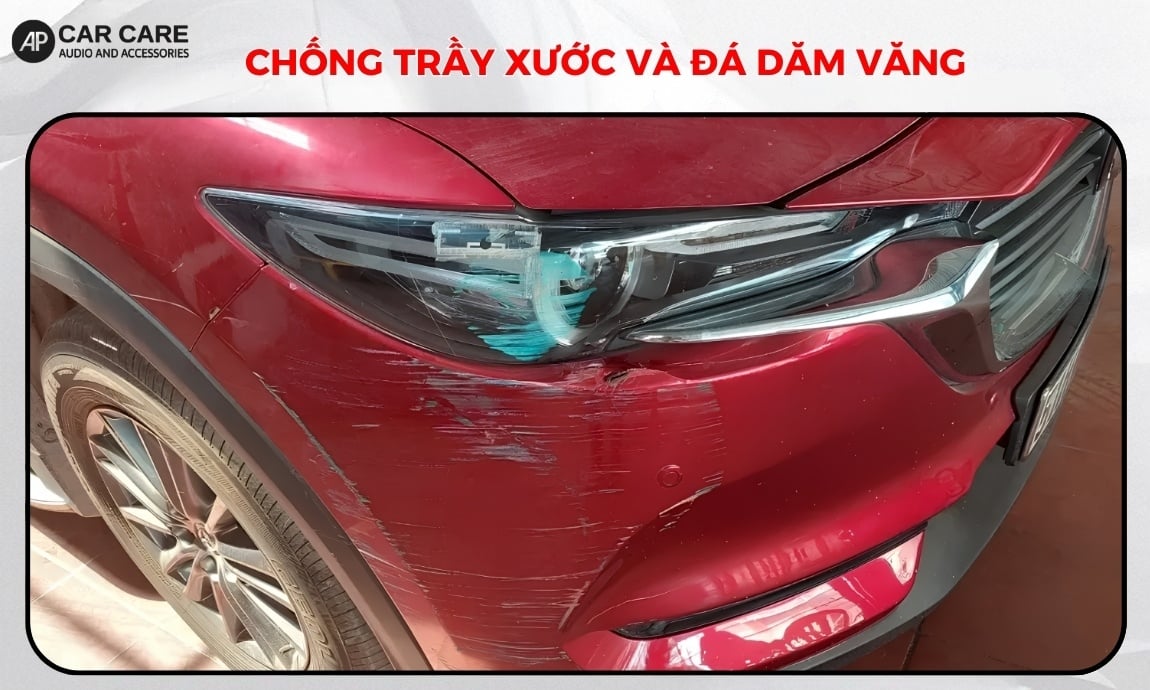 Chống trầy xước và đá dăm văng