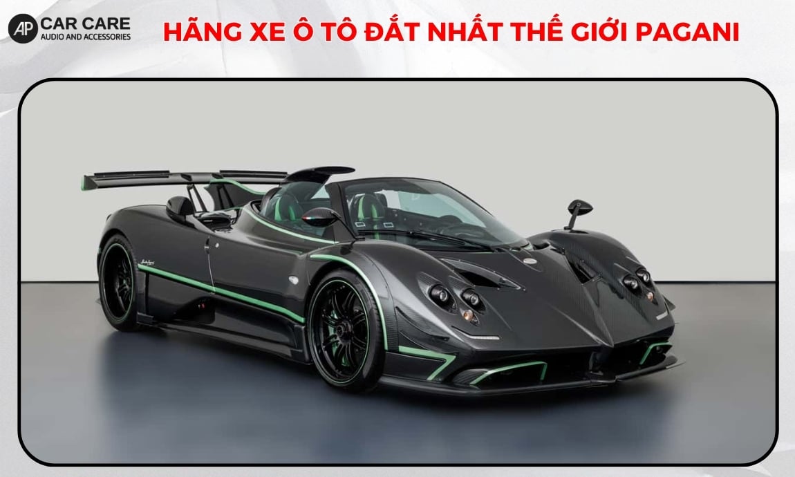 Hãng xe ô tô đắt nhất thế giới Pagani