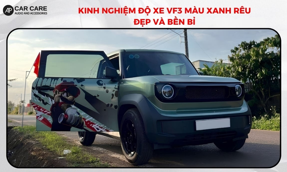 kinh-nghiem-do-xe-vf3-mau-xanh-reu-dep-va-ben-bi