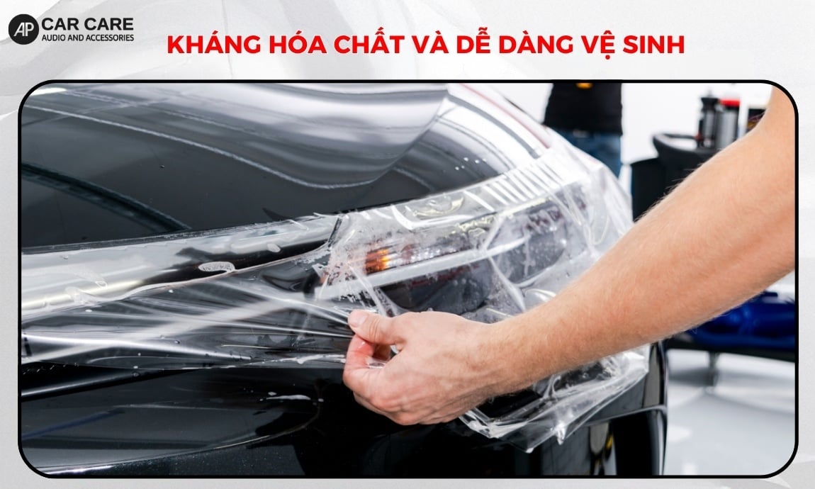 Kháng hóa chất và dễ dàng vệ sinh
