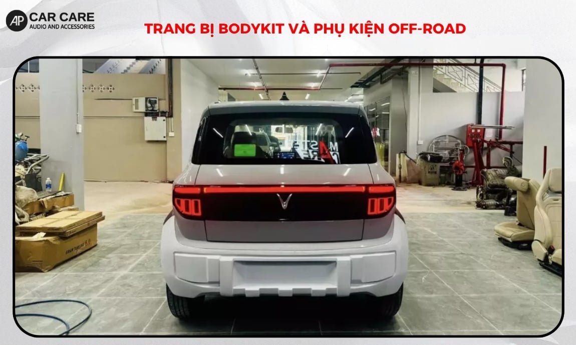 Trang bị Bodykit và phụ kiện Off-road VF3 trắng