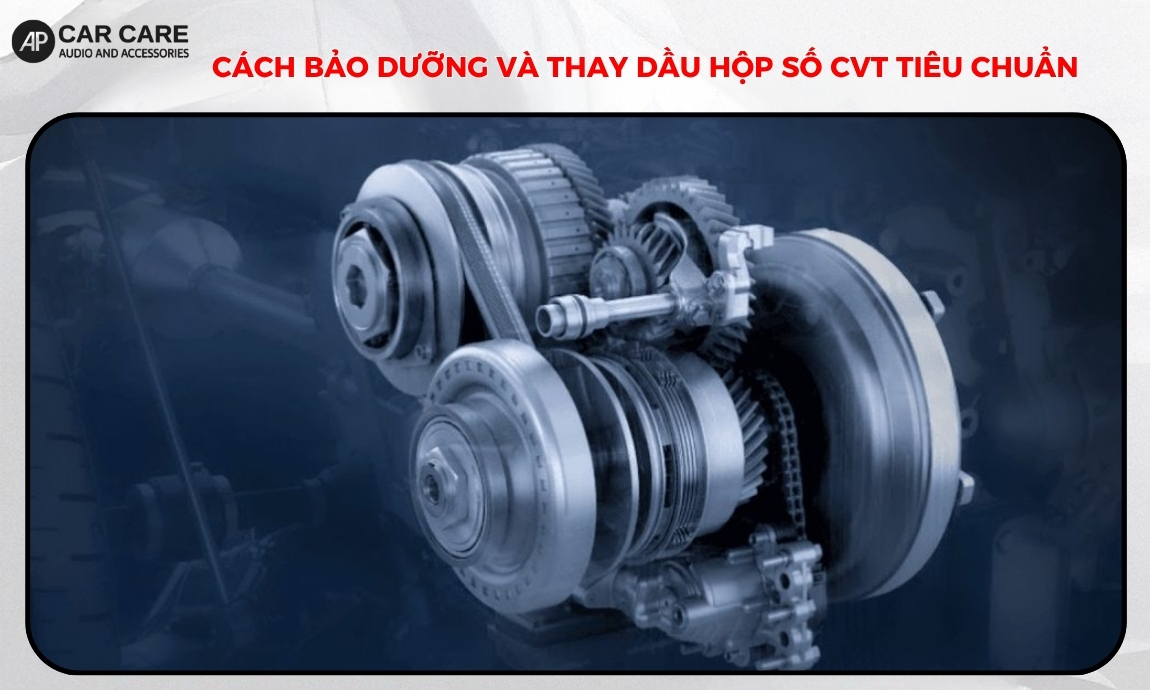 Cách bảo dưỡng và thay dầu hộp số CVT tiêu chuẩn