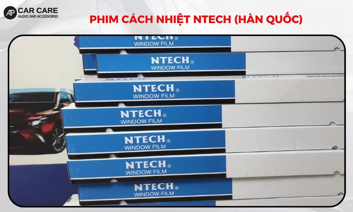 Phim cách nhiệt ô tô Ntech (Hàn Quốc)