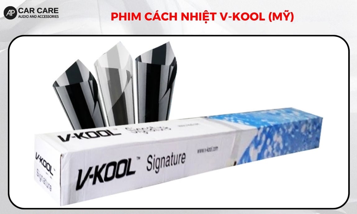 Phim cách nhiệt V-Kool (Mỹ)