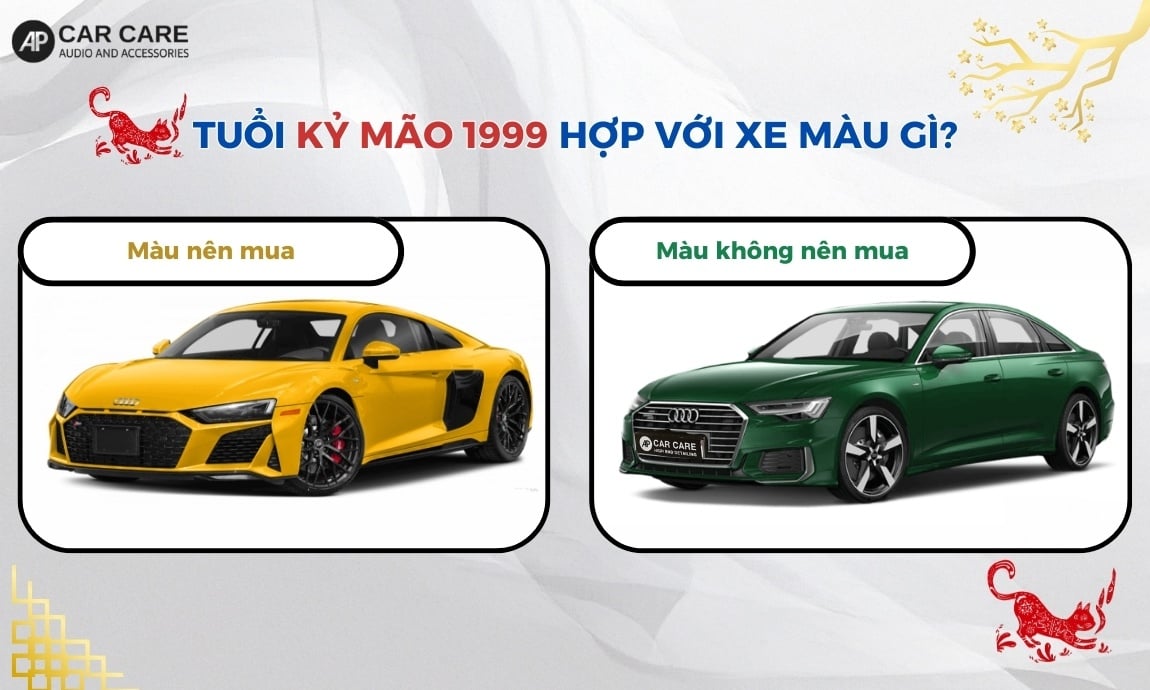 Tuổi Kỷ Mão 1999 hợp với xe màu gì?