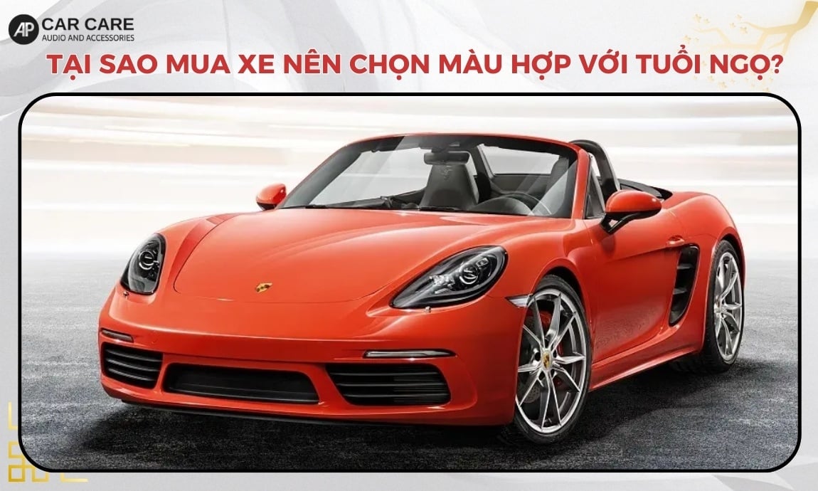 Tại sao mua xe nên chọn màu hợp với tuổi Ngọ?