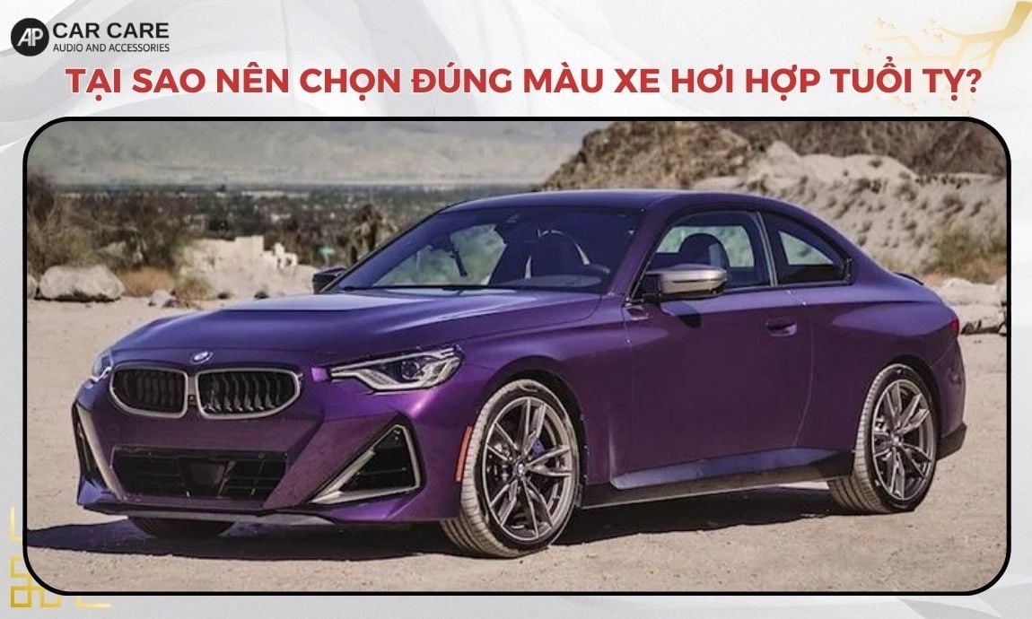 Tại sao nên chọn đúng màu xe hơi hợp tuổi Tỵ?