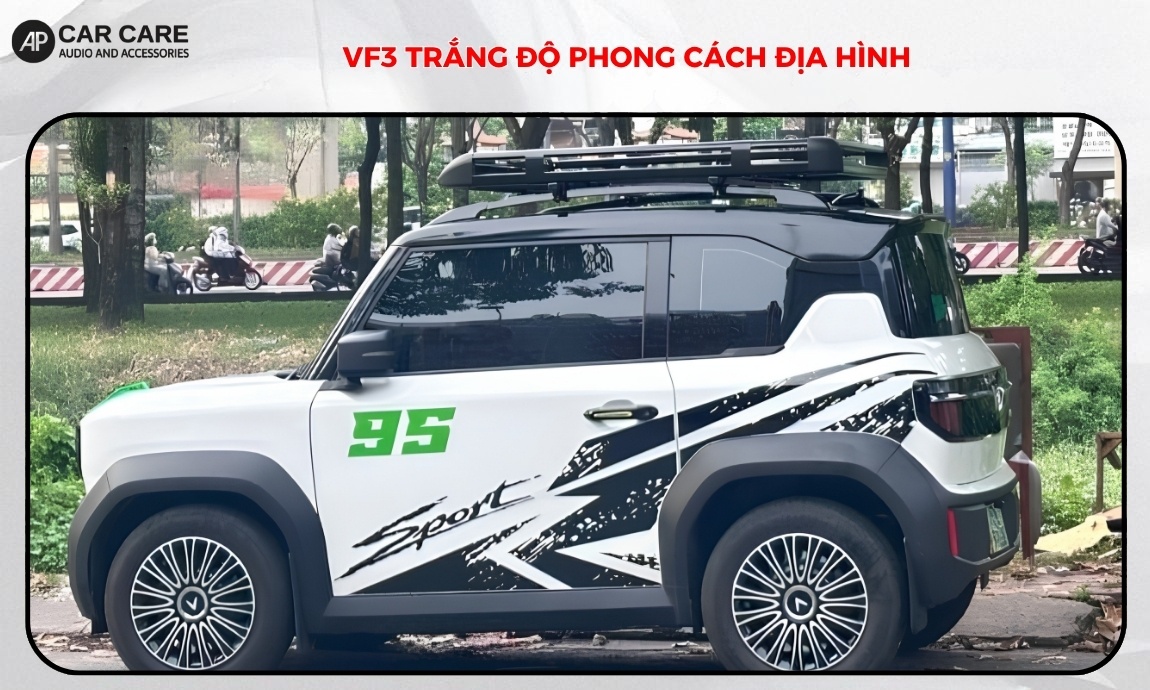 VF3 trắng độ phong cách địa hình