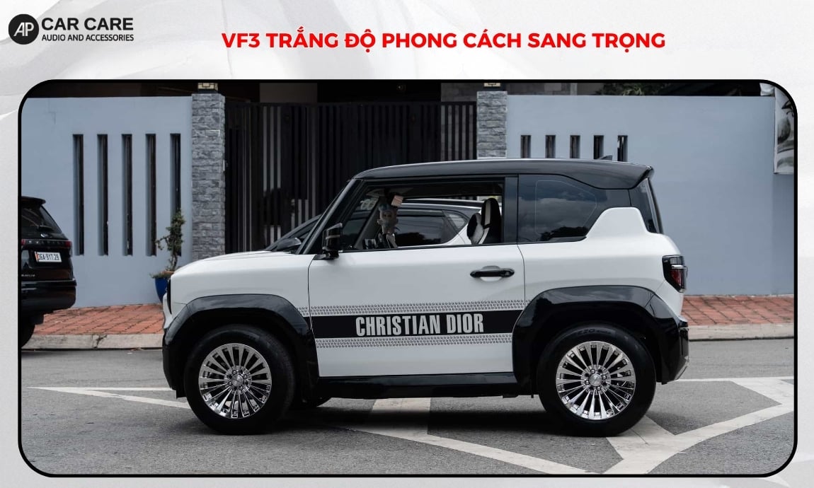 VF3 trắng độ phong cách sang trọng