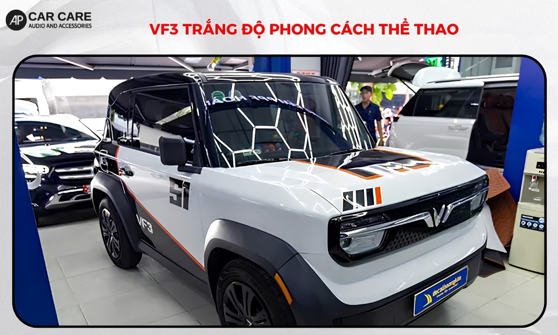 VF3 trắng độ phong cách thể thao 2026