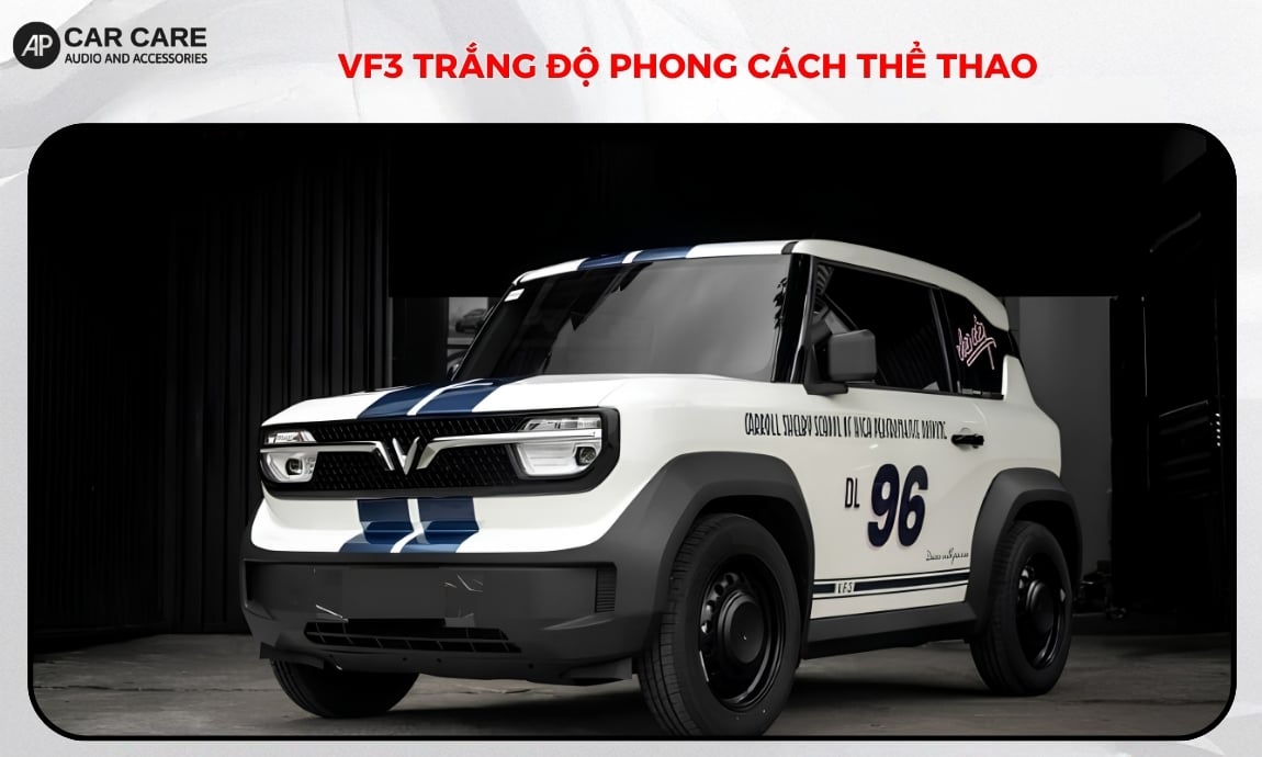 VF3 trắng độ phong cách thể thao