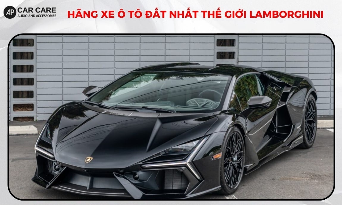 Hãng xe ô tô đắt nhất thế giới Lamborghini