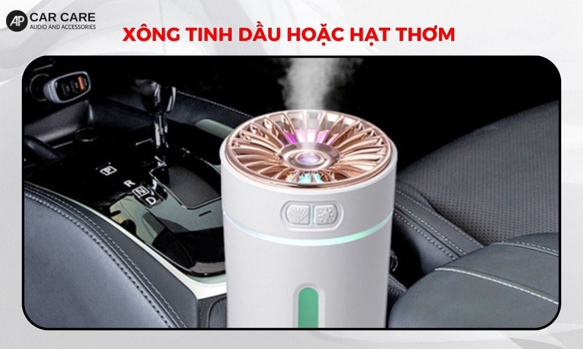 Xông tinh dầu tạo không gian sang trọng