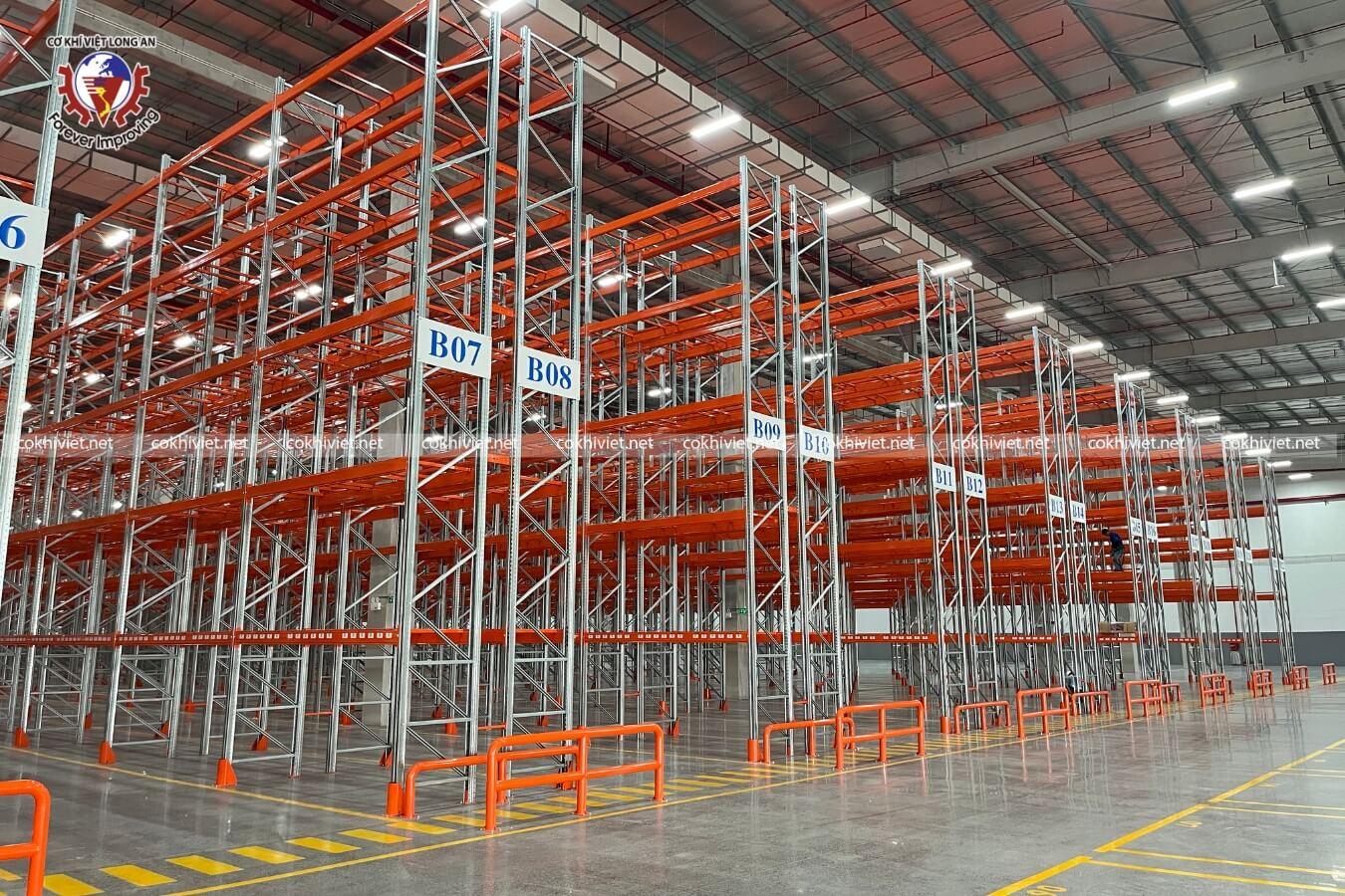 Kệ Selective pallet tối ưu kho