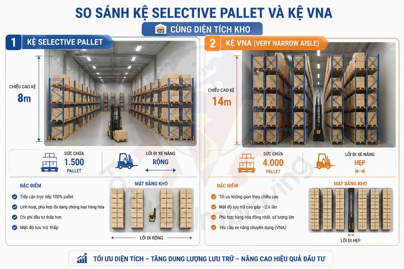 Dự án kệ VNA