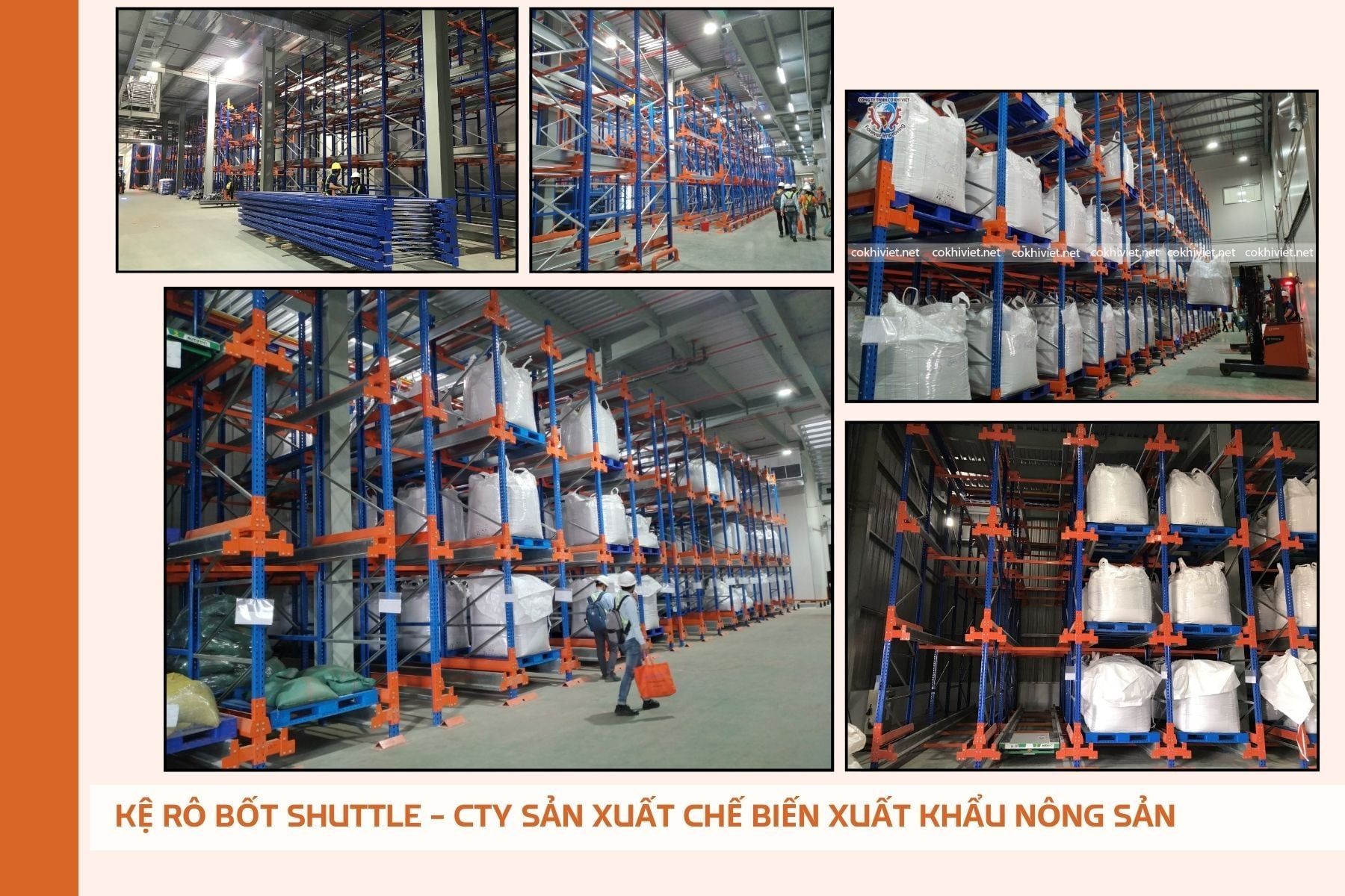 Kệ tự động kho nông sản