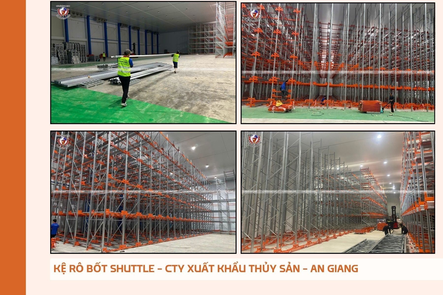 Kệ tự động kho thủy sản