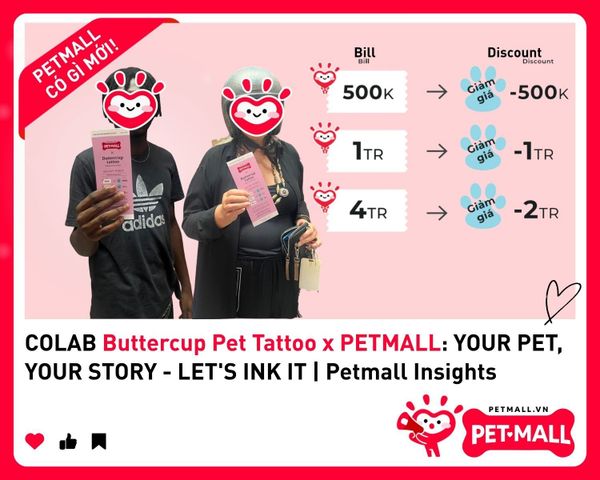 COLAB Buttercup Pet Tattoo x PETMALL: YOUR PET, YOUR STORY - LET'S INK IT | Petmall Insights - 2
