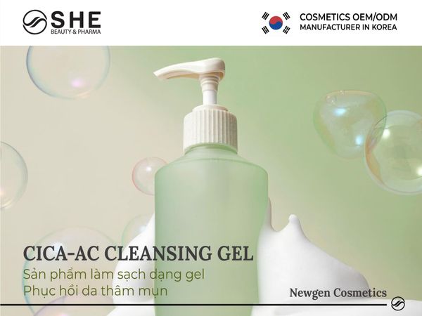 gia công sữa rửa mặt