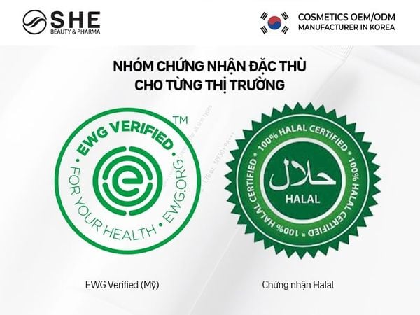 chứng nhận mỹ phẩm