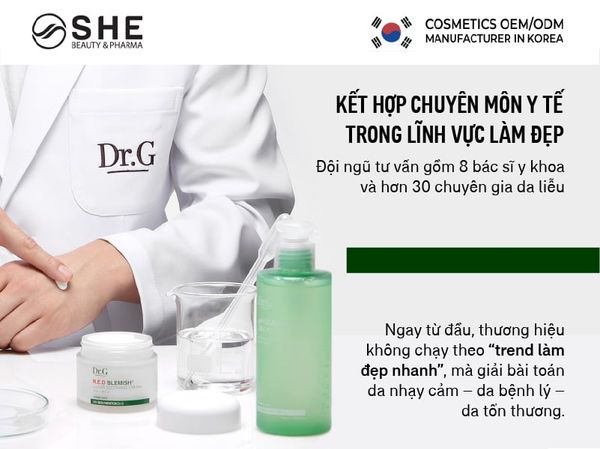 thương hiệu thành công dr.G 2