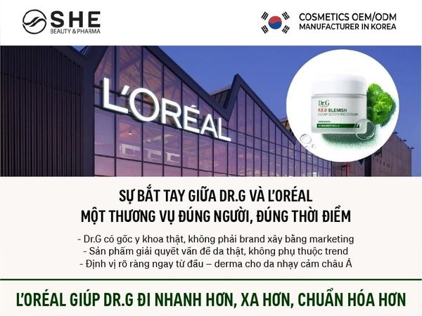 thương hiệu thành công dr.G 6