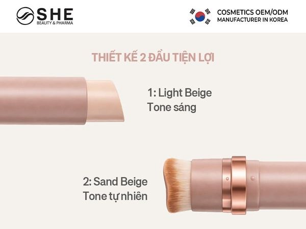 gia công kem nền dạng thanh