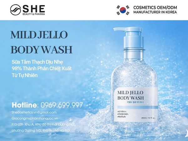 gia công sữa tắm