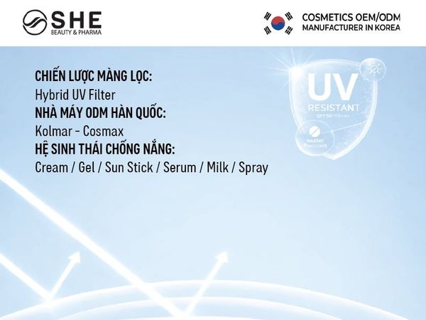 gia công kem chống nắng chào hè 2