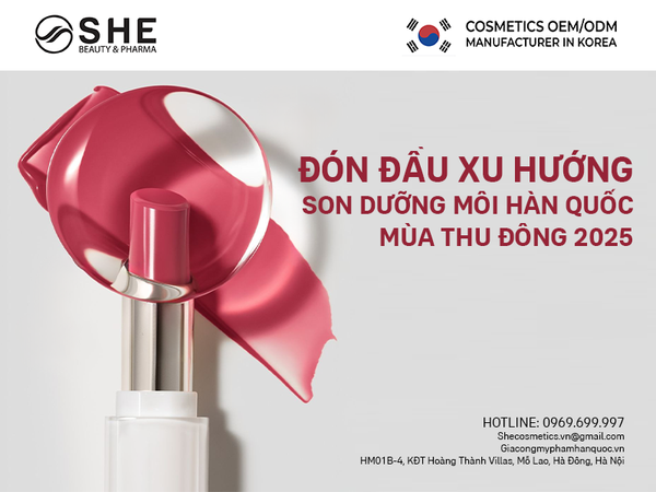 xu hướng son dưỡng môi Hàn Quốc