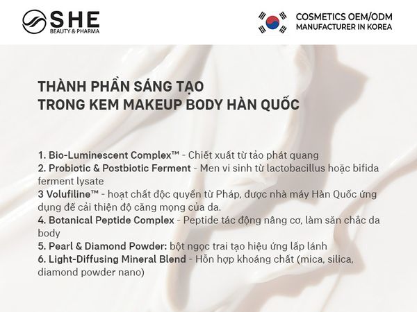 Gia công kem makeup body 2