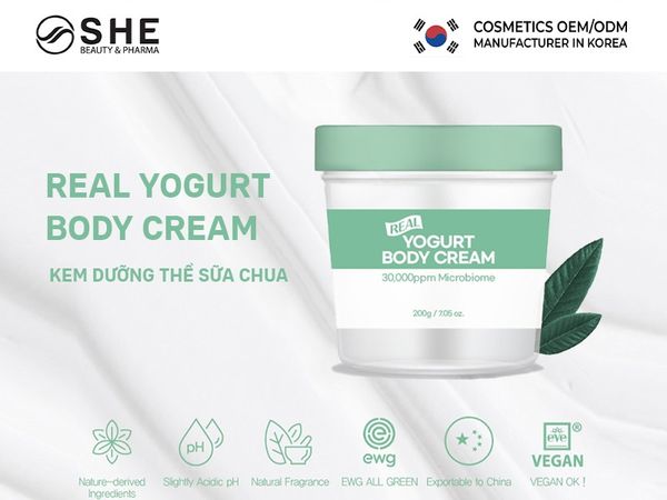 sản xuất kem dưỡng thể