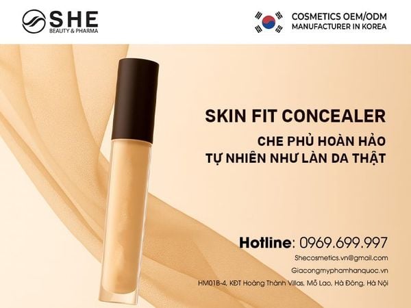 gia công kem che khuyết điểm