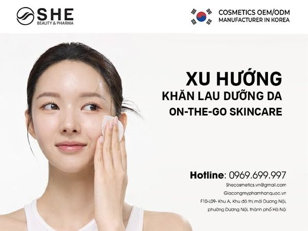 khăn lau dưỡng da
